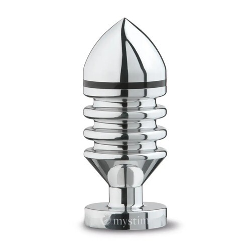 MyStim Hector Helix Large E-Stim Butt Plug for Intense Pleasure