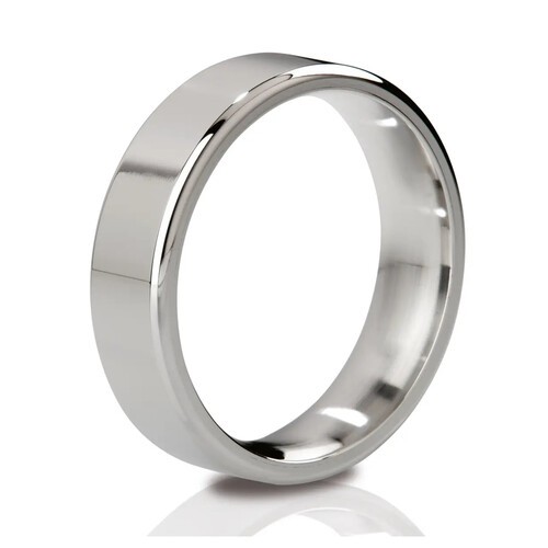 MyStim Duke Polished Cock Ring for Intensity