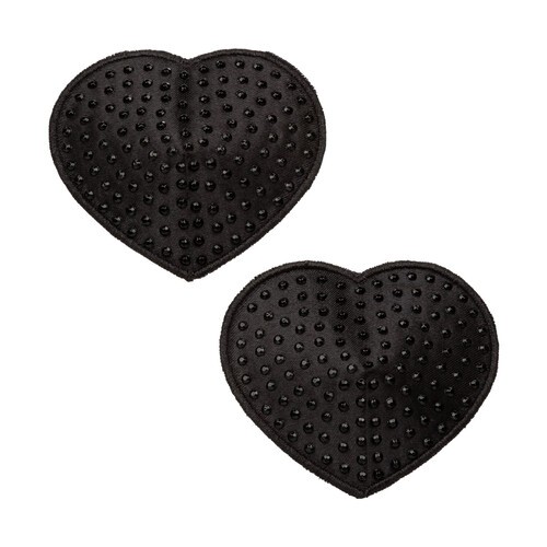 Radiance Black Heart Pasties for Glamorous Nights