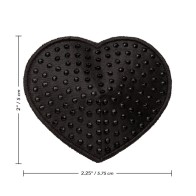 Pasties de Corazón Negros Radiance para Noches Glamorosas