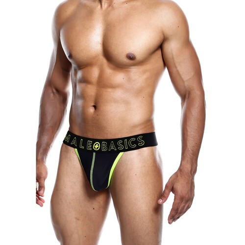 Male Basics Neon Thong Yellow for Comfortable Wear