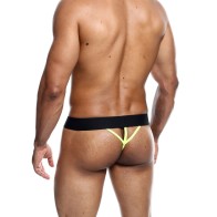 Male Basics Neon Thong Yellow for Comfortable Wear