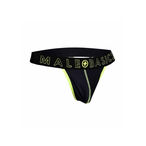 Male Basics Neon Thong Yellow for Comfortable Wear