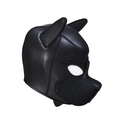 Neoprene Puppy Play Mask for Obedient Fun