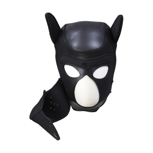 Neoprene Puppy Play Mask for Obedient Fun