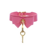 Taboom Malibu Bow Collar and Leash for Kinky Fun