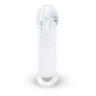 Size Up Clear Textured Extender for Enhanced Pleasure