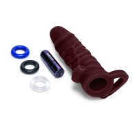 1 Inch Silicone Vibrating Penis Extender