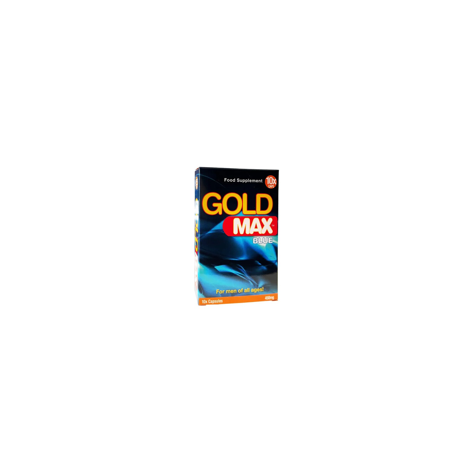 Cápsulas Gold MAX Azul para Virilidad y Resistencia Mejoradas