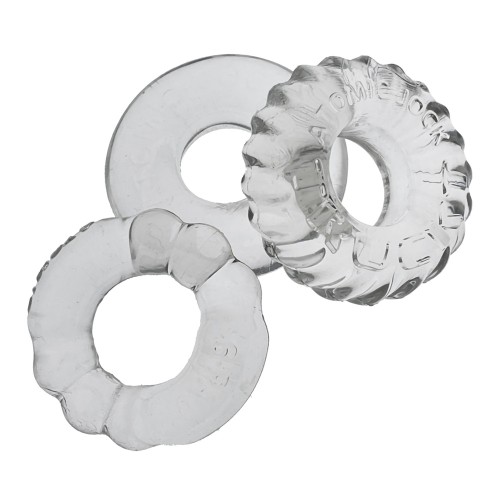 Pack de 3 Cockrings Bonemaker Oxballs para Placer Mejorado