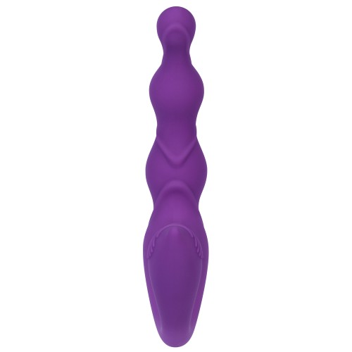 Evolved Come Together Pink Strapless Strap-On Double Vibrator