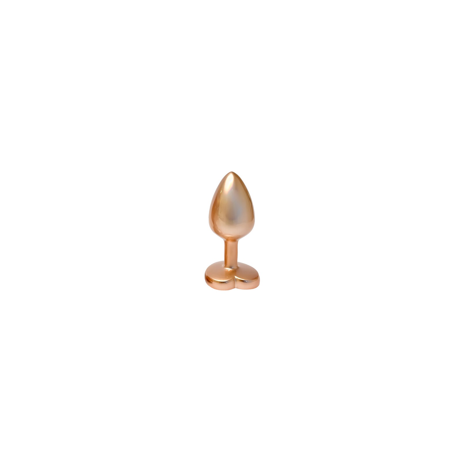 Gleaming Love Pearl Gold Small Butt Plug for Elegant Pleasure