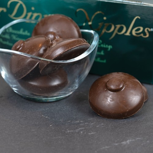 Nipples de Chocolate Rellenos para Fiestas