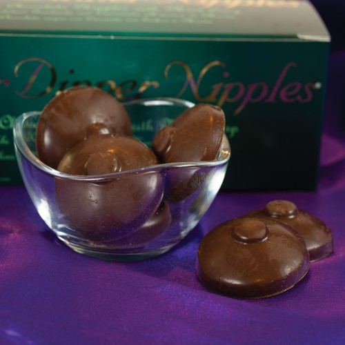 Nipples de Chocolate Rellenos para Fiestas