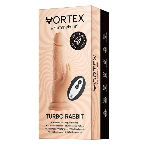 FemmeFunn Vortex Wireless Turbo Rabbit Vibrator