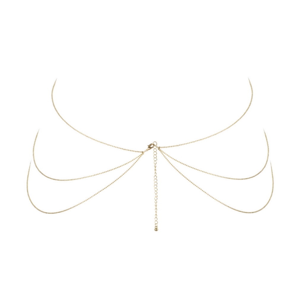 Bijoux Indiscrets Magnifique Body Chain - Gold