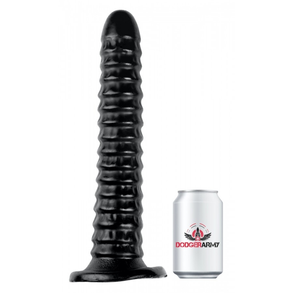 Trident Ridged Dildo - Large