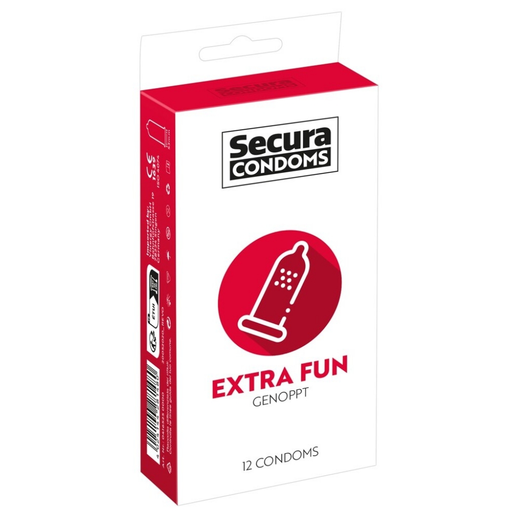 Secura Condoms - 12 Pack Extra Fun