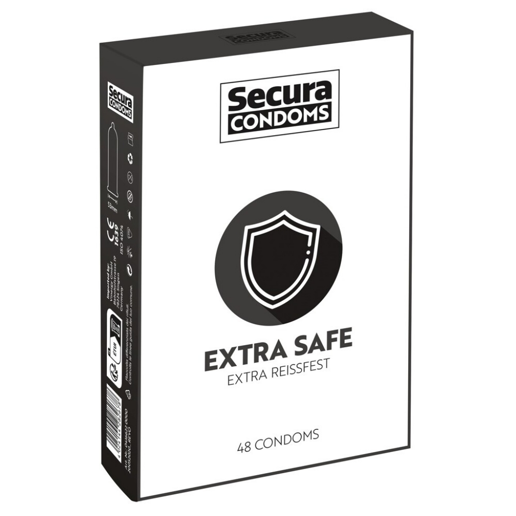 Secura Extra Safe Condoms - 48 Pack